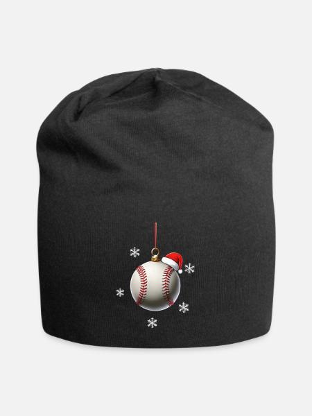 FROHE WEIHNACHTEN BASEBALL - Jersey-Beanie - Schwarz