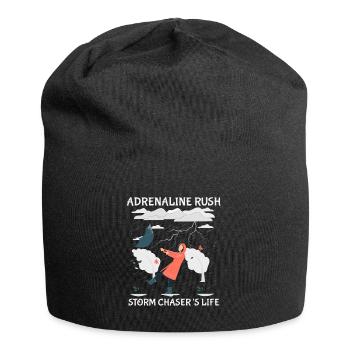 Storm Chasing: Adrenaline rush - Jersey Beanie - black - Front