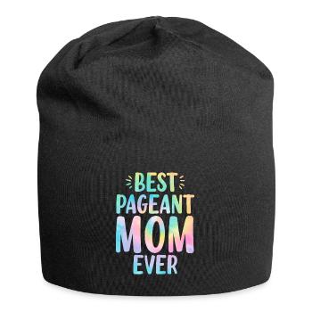 Meilleur concours de beauté pour maman - Bonnet en jersey - noir - Devant