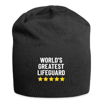 Le plus grand sauveteur du monde Belly Flop Patrol Beach - Bonnet en jersey - noir - Devant