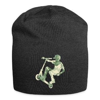 Camouflage Rider Scooter Teens - Jersey-Beanie - Anthrazit - Vorne