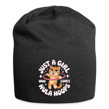 Dance Hoop Girl Dancer Hoop - Jersey Beanie - black - Front