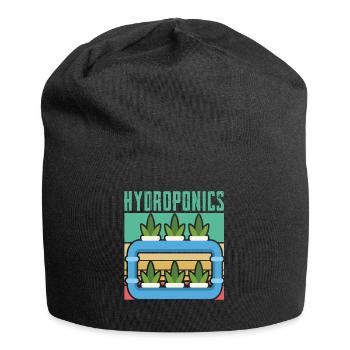 Culture hydroponique - Bonnet en jersey - noir - Devant