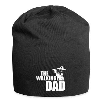 Le père de La Walking - Bonnet en jersey - noir - Devant