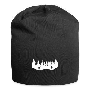 Arbres - Randonnée - (2) - Bonnet en jersey - noir - Devant