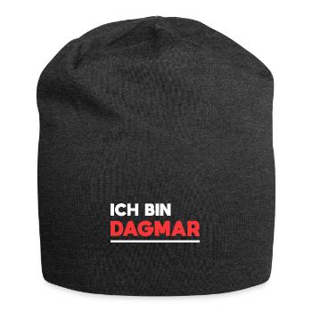 Dagmar Name Spruch für stolze Dagmars - Jersey-Beanie - Anthrazit - Vorne