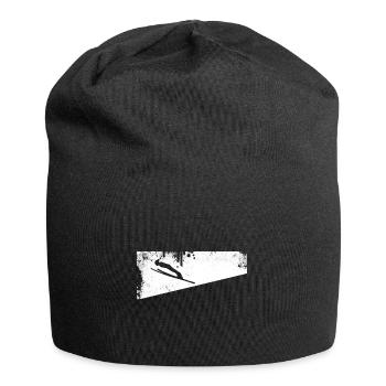 Ski - (53) - Bonnet en jersey - noir - Devant
