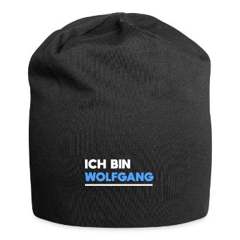 Wolfgang Name Spruch für stolze Wolfgangs - Jersey-Beanie - Schwarz - Vorne