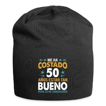 ME HA COSTADO 50 AÑOS ESTAR TAN BUENO - Jersey Beanie - black - Front