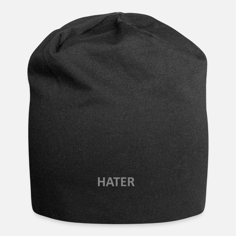 HE HAS - Jersey Beanie - black