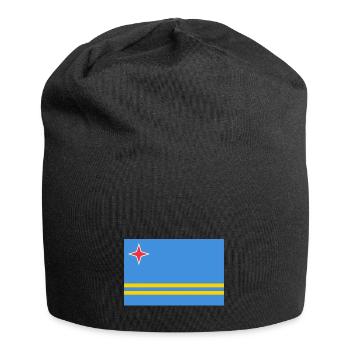 Aruba - Jersey-Beanie - Schwarz - Vorne