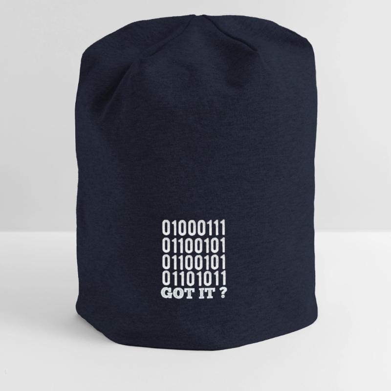 Binary code - Got it Jersey Beanie