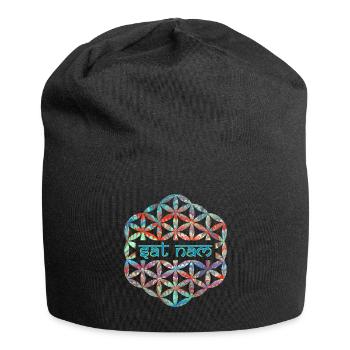 mantra dat nam e 72 - Jersey Beanie - black - Front