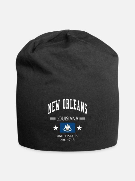 New Orleans - Jersey Beanie - black