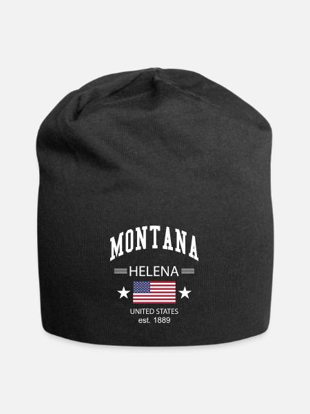 Montana - Jersey Beanie - black