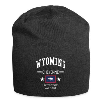 Wyoming - Jersey-Beanie - Anthrazit - Vorne