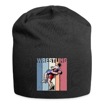 Arts Martiaux Lutte Lutte Lutte - Bonnet en jersey - noir - Devant