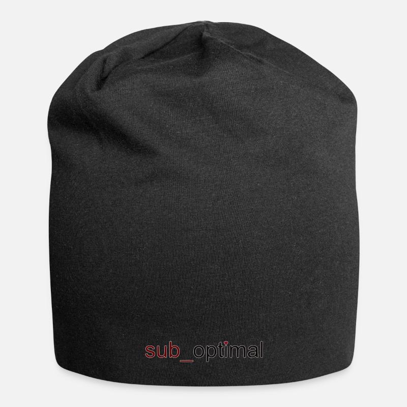 domsub-clothing.com - Bonnet en jersey - noir