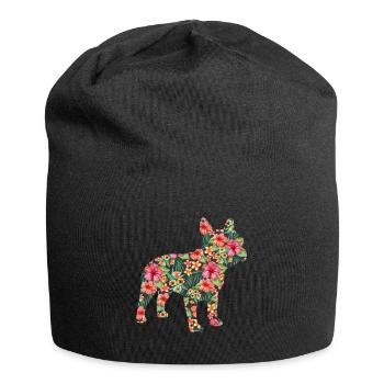 Frenchie Bulldog - Bouledogue Français - Bonnet en jersey - noir - Devant