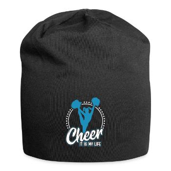 Cheerleading - Jersey-Beanie - Schwarz - Vorne