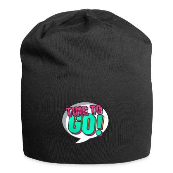 Speech Bubble Cartoon Cartoon Gift Pop Art Quote - Jersey Beanie - black - Front