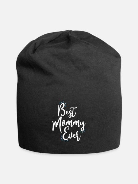 Muttertag - Jersey-Beanie - Schwarz