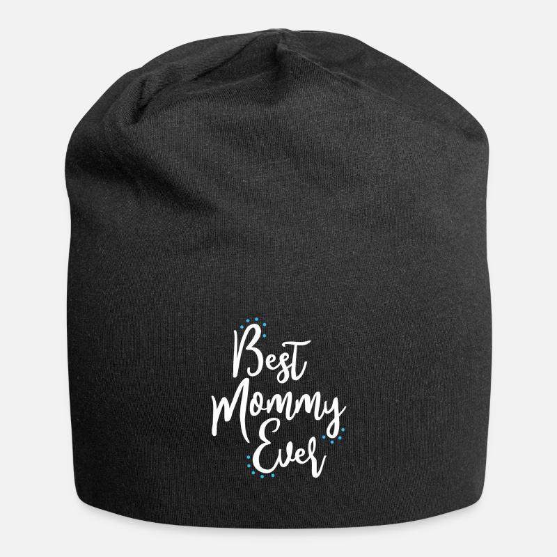 Muttertag - Jersey-Beanie - Schwarz