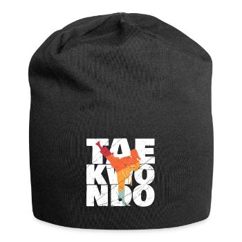Arts martiaux Tae kwon do cadeau Taekwondo Sport - Bonnet en jersey - noir - Devant