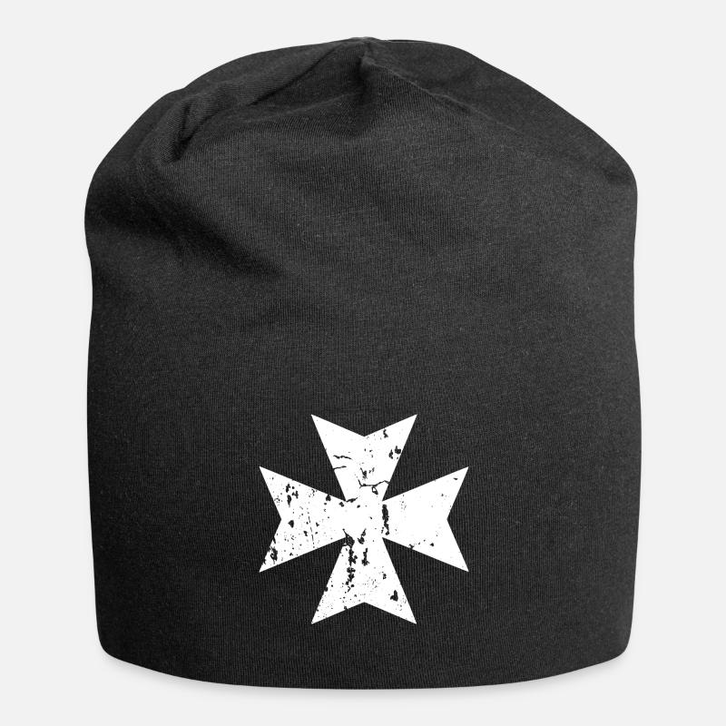 Templier noir - Bonnet en jersey - noir