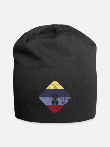 Cello - Jersey-Beanie - Schwarz
