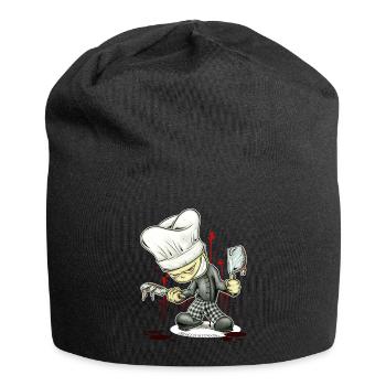 Kleiner Koch - Bonnet en jersey - noir - Devant