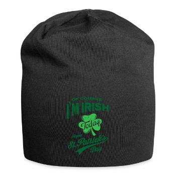 St. Patrick's Day 01 Tees - Jersey Beanie - black - Front