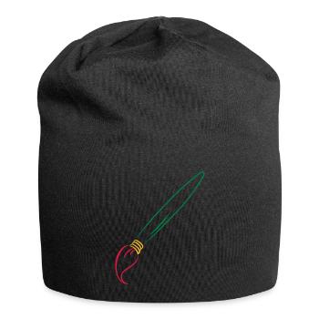 brush - Jersey Beanie - black - Front