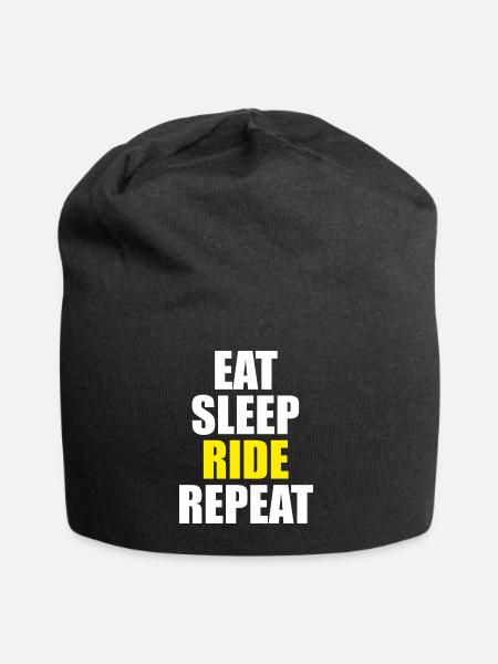 Moto Cross - Jersey-Beanie - Schwarz
