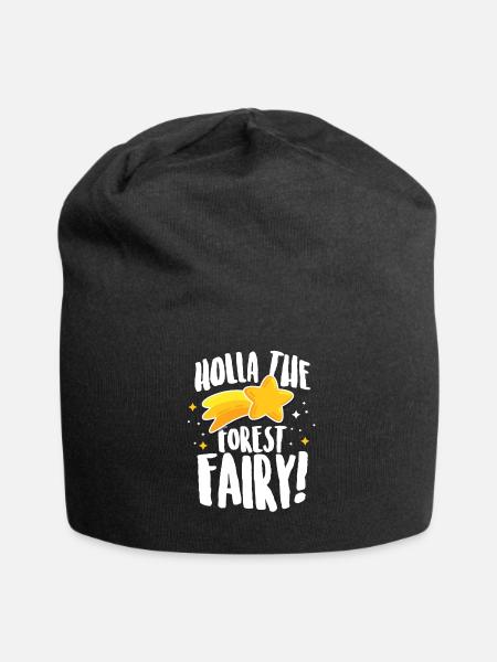 Lustiger Denglisch Spruch Denglisch Sprüche - Jersey-Beanie - Schwarz