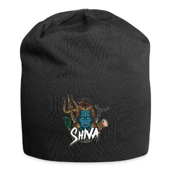 Deity Hinduism Shiva gift - Jersey Beanie - black - Front