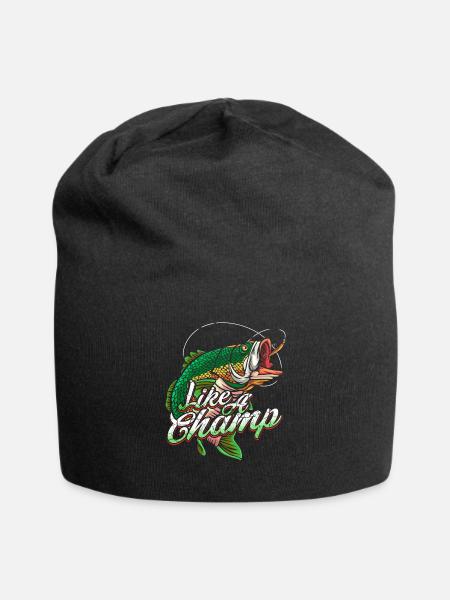 Angel - Jersey-Beanie - Schwarz