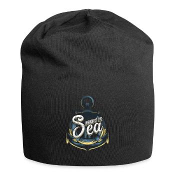 Krieger der See - Jersey-Beanie - Schwarz - Vorne