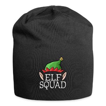 Elf Squad - Team Groupe Xmas Christmas Costume - Jersey Beanie - black - Front