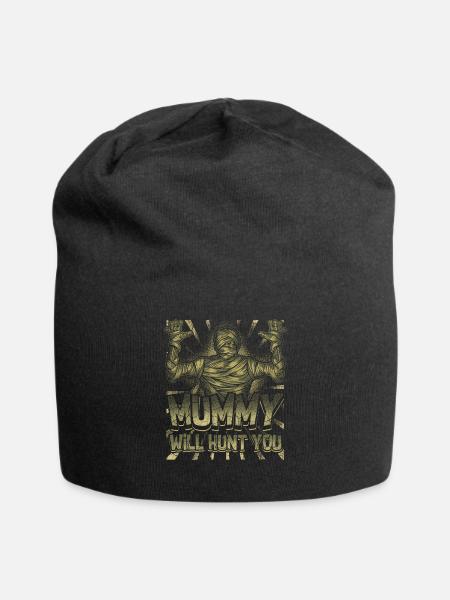 Mumien - Jersey-Beanie - Schwarz