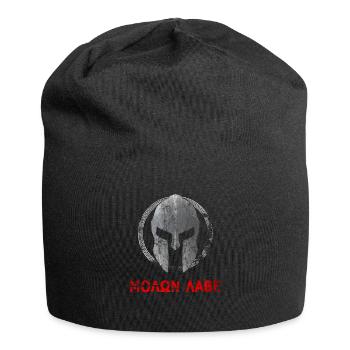 Sparta Krieger Helm Molon Labe - Jersey-Beanie - Schwarz - Vorne