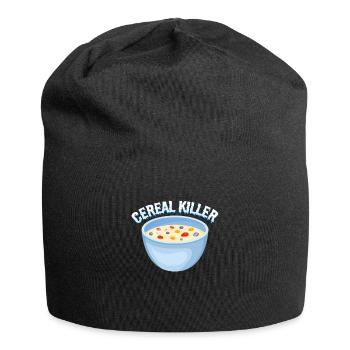 Muesli Wortwitz - Jersey Beanie - black - Front