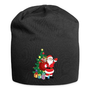 Noël Noël Père Noël Père Noël - Bonnet en jersey - noir - Devant