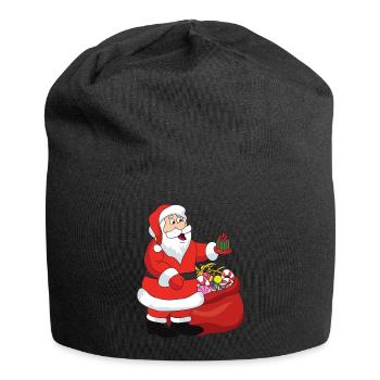 Noël Noël Père Noël Père Noël - Bonnet en jersey - noir - Devant