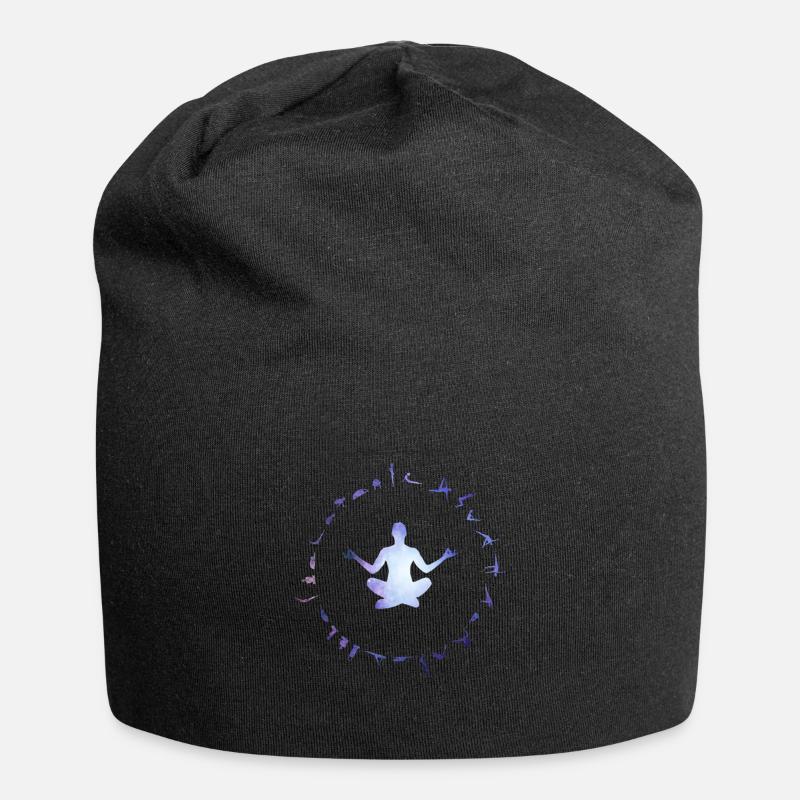 yoga - Jersey Beanie - black