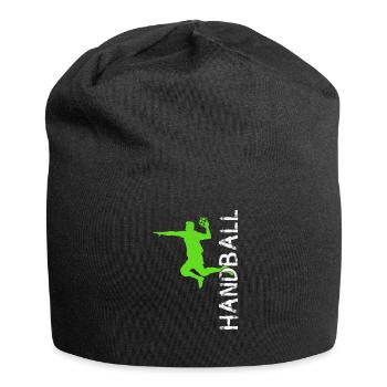 Handball Spieler Team - Jersey-Beanie - Schwarz - Vorne