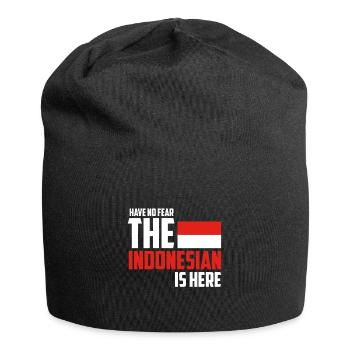 Indonésie - Bonnet en jersey - noir - Devant