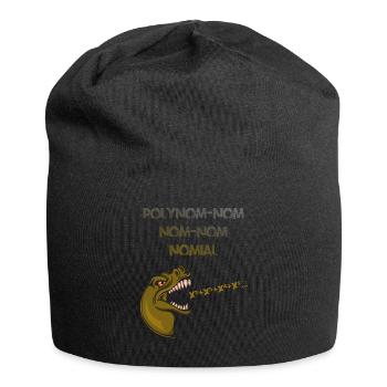 Mathematik Halloween Dinosaurier T-Rex Rechnen Fun - Jersey-Beanie - Schwarz - Vorne
