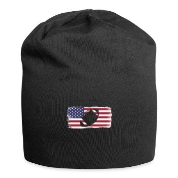 American Flag Football - Jersey Beanie - black - Front