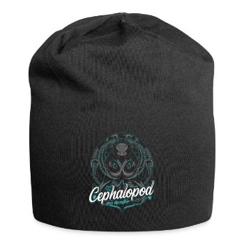 Oktopus - Jersey-Beanie - Schwarz - Vorne